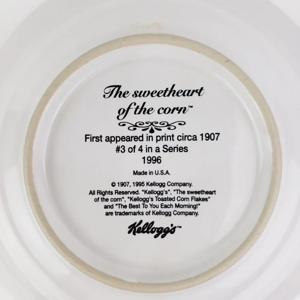 Kellogg's Series of 4 1996 Cereal Bowls